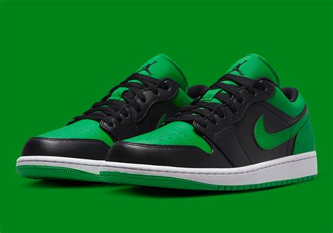 Jordan 1 Low Lucky Green Men's 